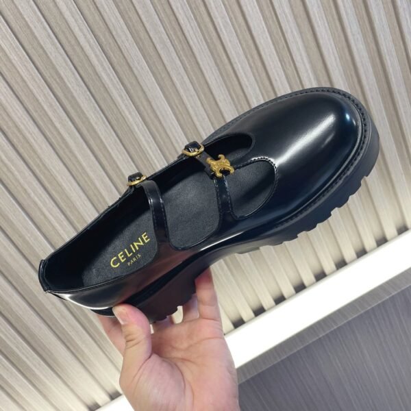 Celine Mary Jane women’s loafers genuine leather