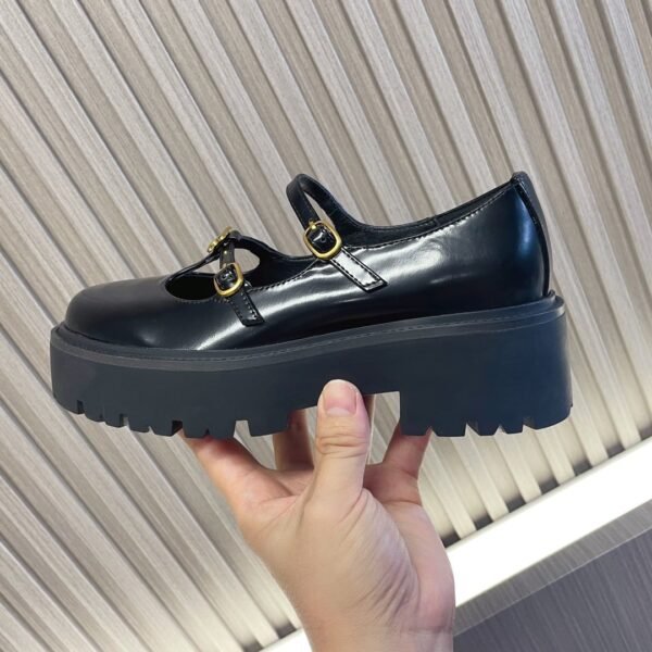 Celine Mary Jane women’s loafers genuine leather