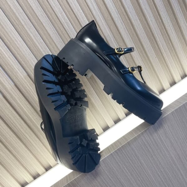 Celine Mary Jane women’s loafers genuine leather