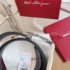 Ferragamo belt premium version width 3.5cm genuine leather material