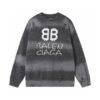 BALENCIAGA embroidered patchwork sweater