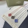 Van Cleef & Arpels vca single flower four-leaf clover necklace high quality V gold material workmanship details 1:1