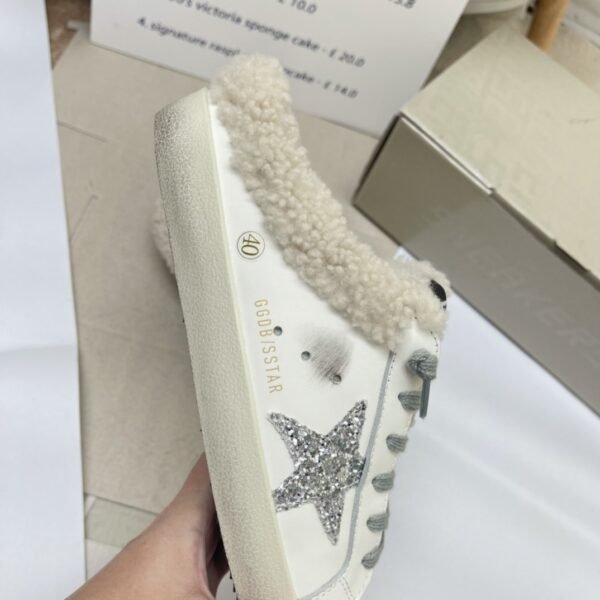 Golden Goose New autumn and winter small dirty shoes lining lamb wool material