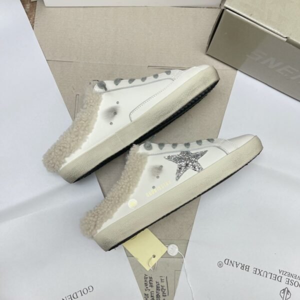 Golden Goose New autumn and winter small dirty shoes lining lamb wool material