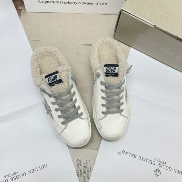 Golden Goose New autumn and winter small dirty shoes lining lamb wool material