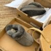 UGG Winter new casual classic plush slippers made of cowhide and wool