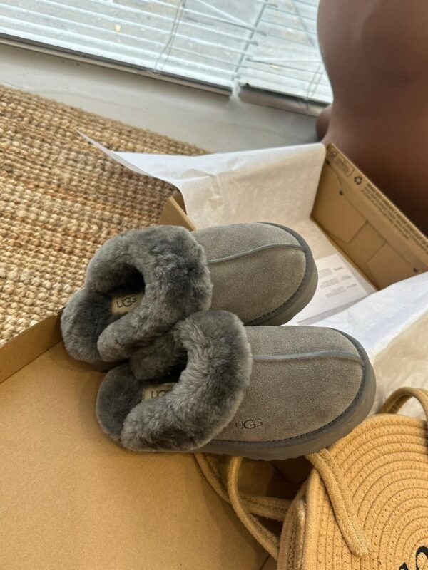 UGG Winter new casual classic plush slippers made of cowhide and wool