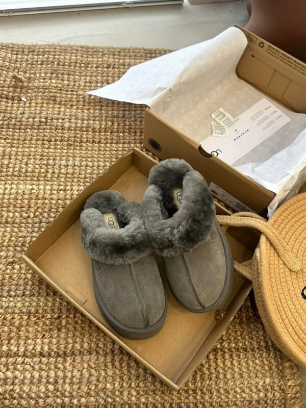 UGG Winter new casual classic plush slippers made of cowhide and wool