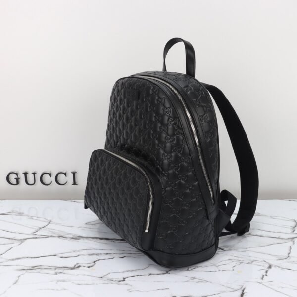 GUCCI counter quality backpack original leather premium version 31.5x41x14.5cm