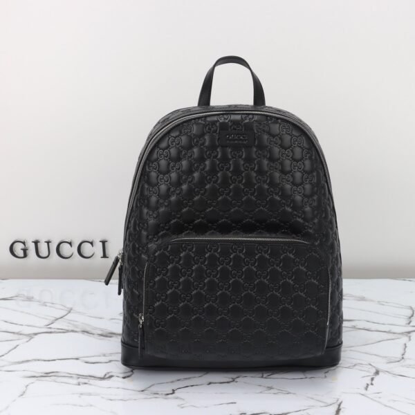 GUCCI counter quality backpack original leather premium version 31.5x41x14.5cm