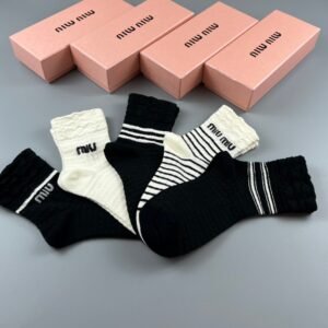 i1697732249_5617_2.jpg miumiu Combed cotton socks 5 pairs per box