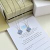 Van Cleef & Arpels Chalcedony Necklace VAC Chalcedony Four-Leaf Clover Necklace Premium Edition