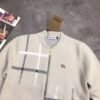 Burberry check cardigan thick coat