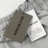 BALENCIAGA Straight casual sweatpants holes