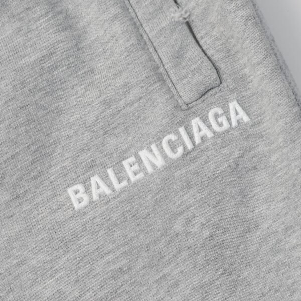 BALENCIAGA Straight casual sweatpants holes
