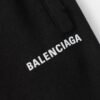 BALENCIAGA Straight casual sweatpants holes