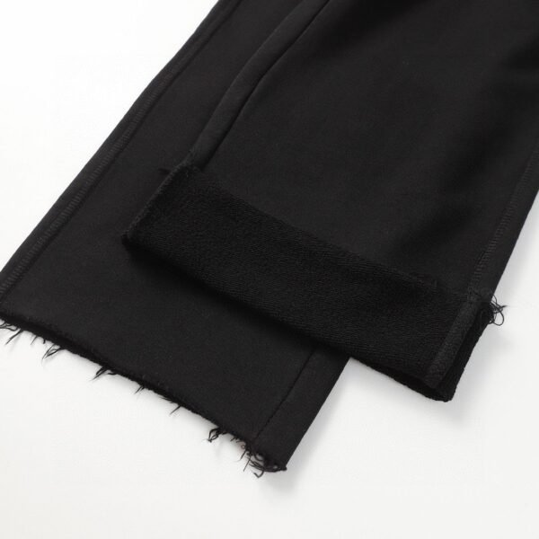 BALENCIAGA Straight casual sweatpants holes