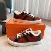 Hermès Autumn and Winter Casual Shoes Wool One-piece Shoes Premium Edition
