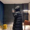 Moncler The latest autumn and winter Bondree series women’s long waist down jacket