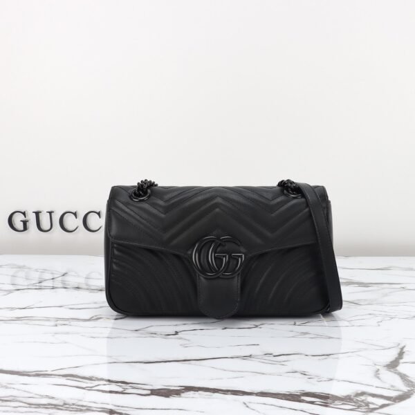 GUCCI counter quality bag original leather high-end version 1:1 26x15x7cm