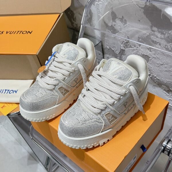 Louis Vuitton Fat trainer full diamond limited edition