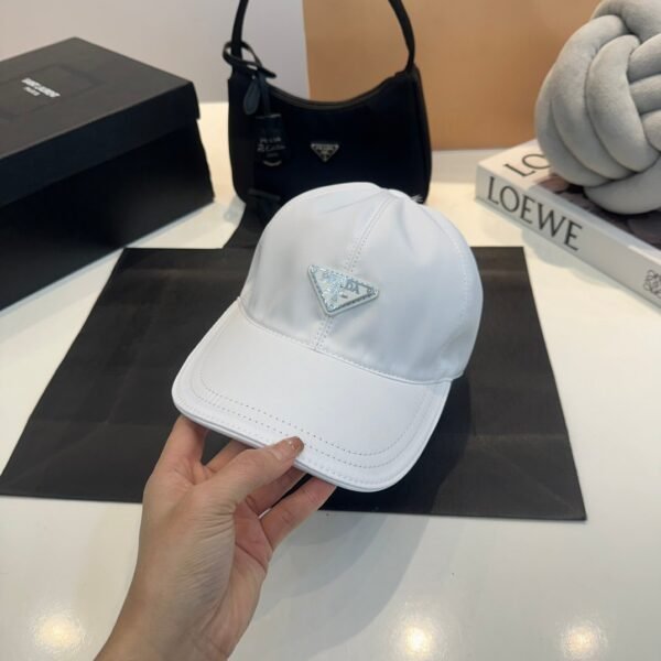 PRADA Nylon material classic baseball cap