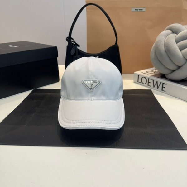PRADA Nylon material classic baseball cap