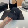 PRADA Nylon material classic baseball cap