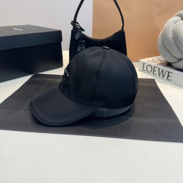 PRADA Nylon material classic baseball cap
