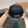 PRADA Nylon material classic baseball cap