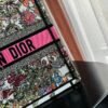 DIOR Embroidered floral tote bag 26.5X21X14cm
