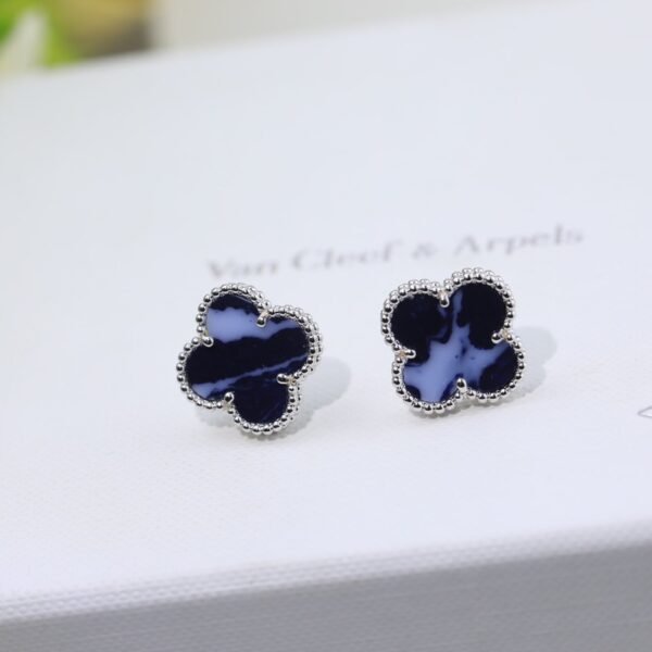 Van Cleef & Arpels Four-Leaf Clover Earrings Premium Edition