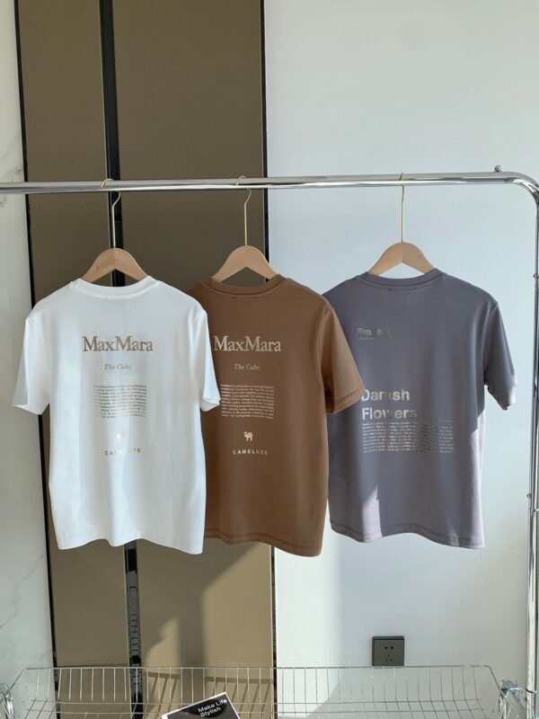 Max mara classic short-sleeved T-shirt