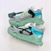 Off-White sneakers Black white Green mosaic color