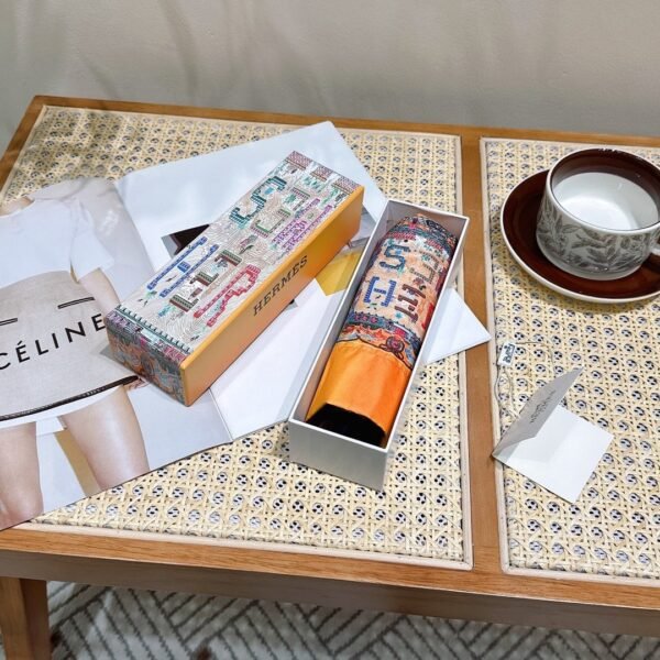 HERMES New Handheld Sunny Umbrella