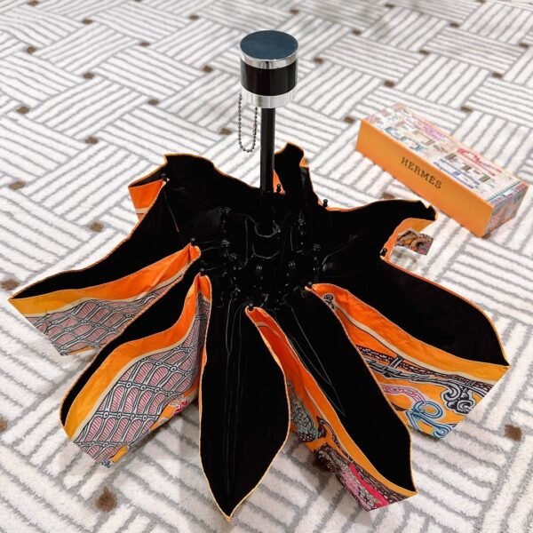 HERMES New Handheld Sunny Umbrella