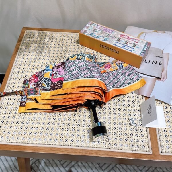 HERMES New Handheld Sunny Umbrella
