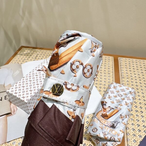 LOUIS VUITTON New Five Fold Hand Folding Umbrella
