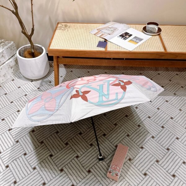 LOUIS VUITTON New five fold hand folding umbrella