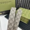 GUCCI Grass green pigskin pattern base Width 3.7cm Official website 1:1 version