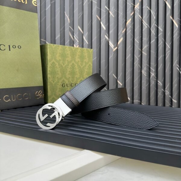 Gucci counter synchronous double-sided original belt Width 3.7cm