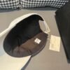 Dior 1:1 original single black white classic cowhide rimmed baseball cap