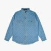 Louis Vuitton vintage printed denim shirt, unisex jacket