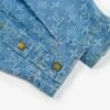 Louis Vuitton vintage printed denim shirt, unisex jacket