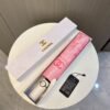 CHANEL Camellia’s new fully automatic folding umbrella for sunny weather