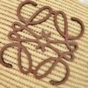 Loewe raffia and cow leather honeycomb basket handbag woven bag Size:  22x12x22cm Premium