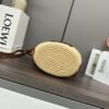 Loewe raffia and cow leather honeycomb basket handbag woven bag Size:  22x12x22cm Premium