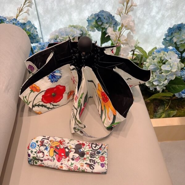 GUCCI Mickey’s five fold hand open folding umbrella