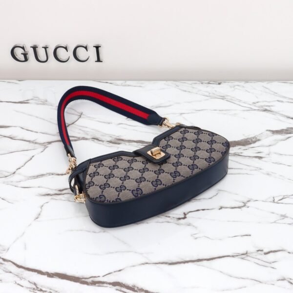 GUCCI counter quality bag original leather  high version 4x12x5cm