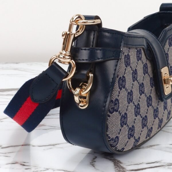 GUCCI counter quality bag original leather  high version 4x12x5cm